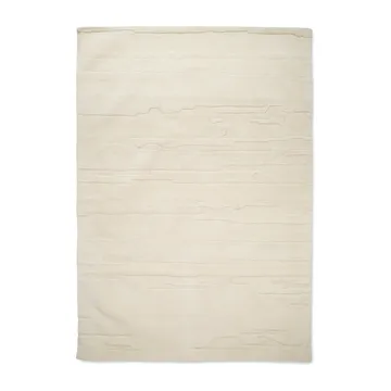 Carved ullteppe 170 x 230 cm - Elfenben - Classic Collection