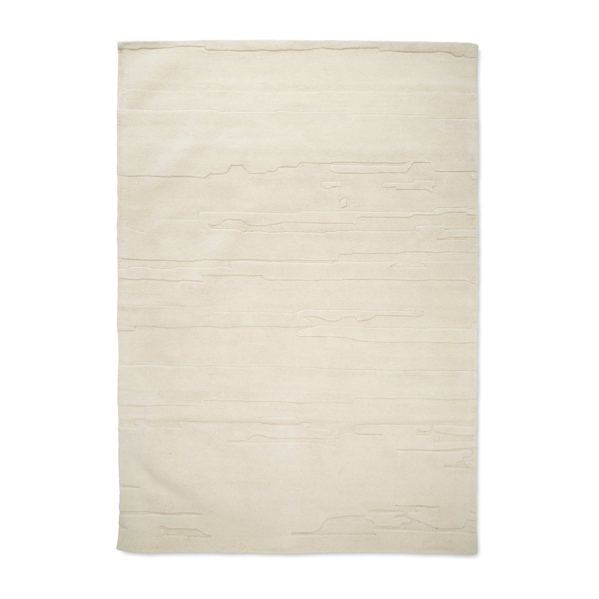Bilde av Classic Collection Carved ullteppe 200 x 300 cm Elfenben