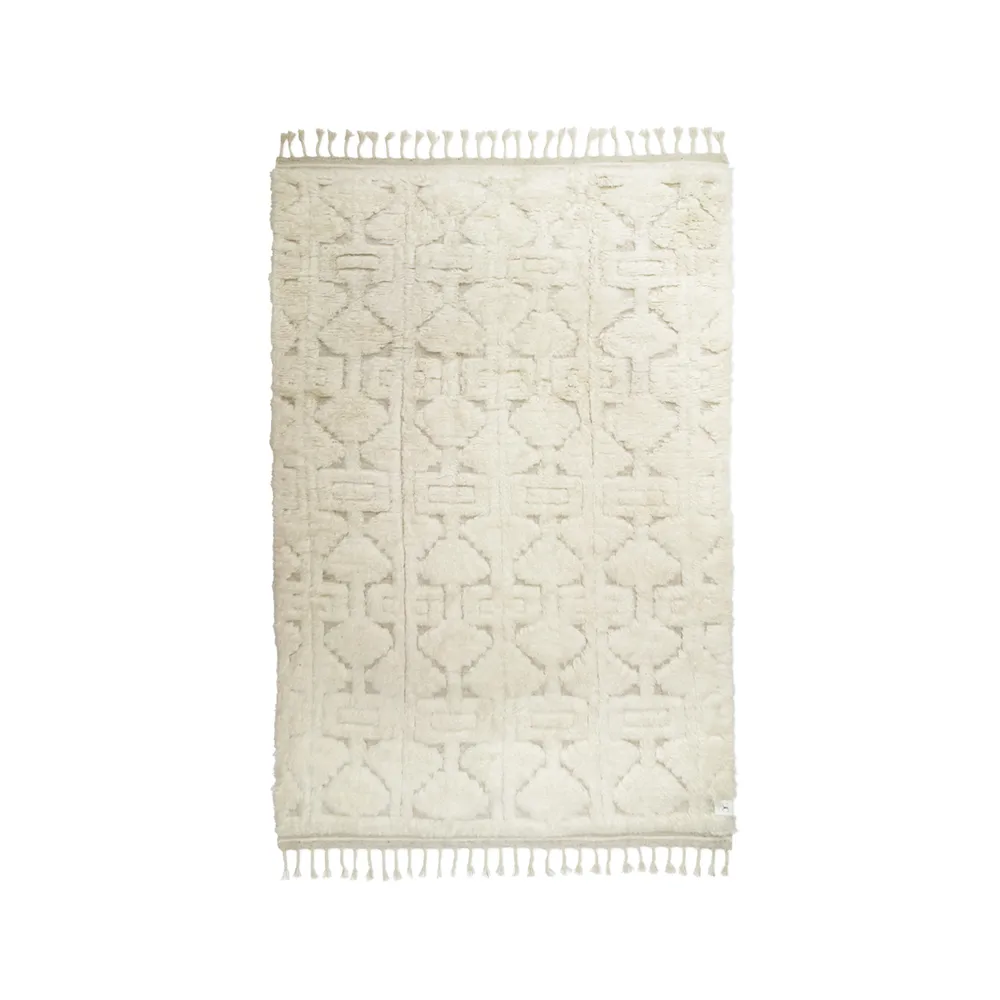 Casablanca teppe, Hvit, 200 x 300 cm Classic Collection