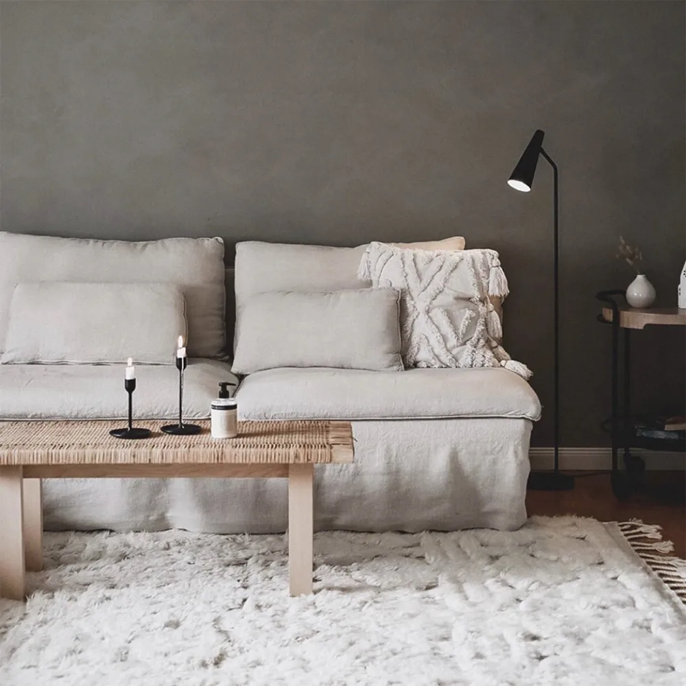 Casablanca teppe, Hvit, 250 x 350 cm Classic Collection