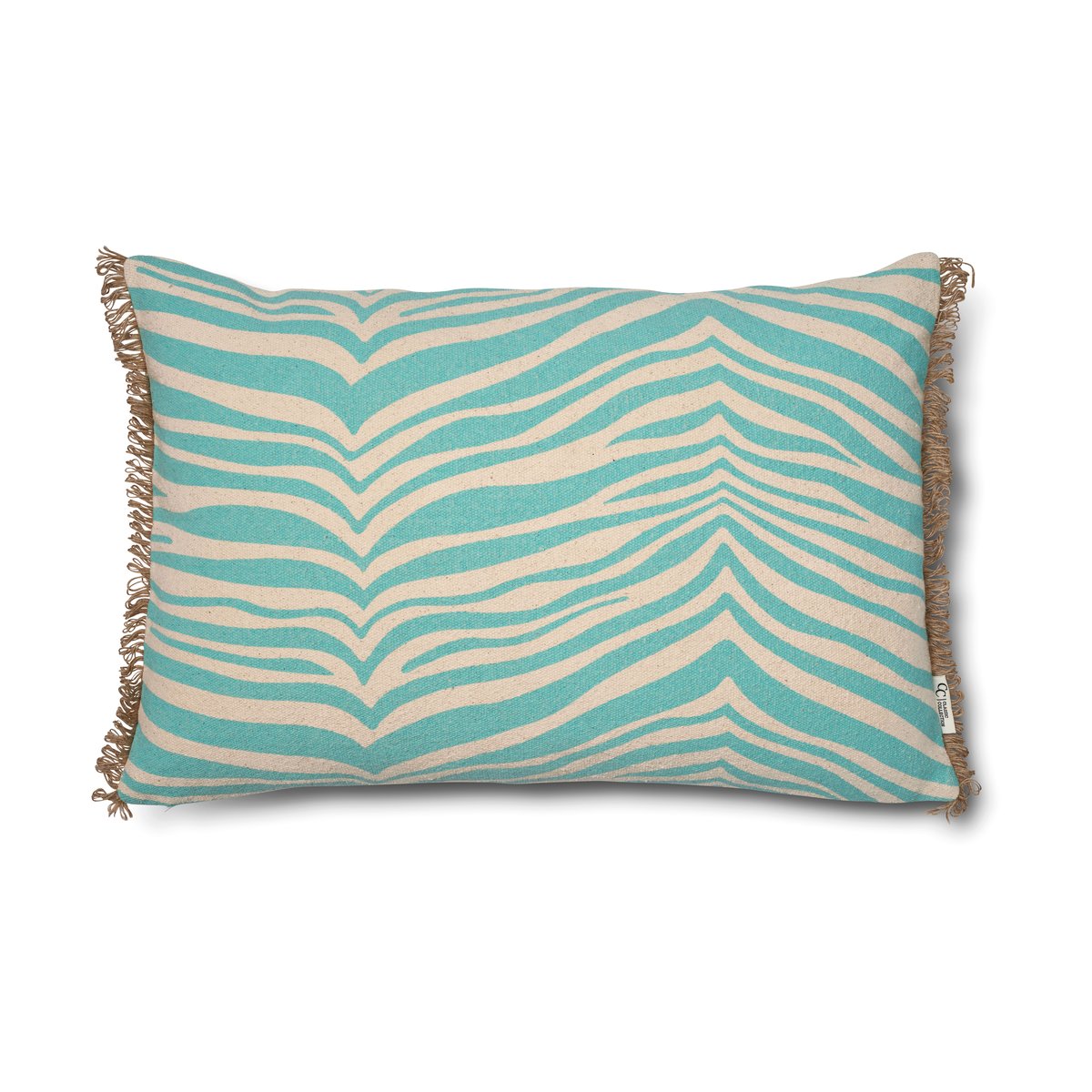 Bilde av Classic Collection Classic Collection Zebra pute 40x60 cm Aqua