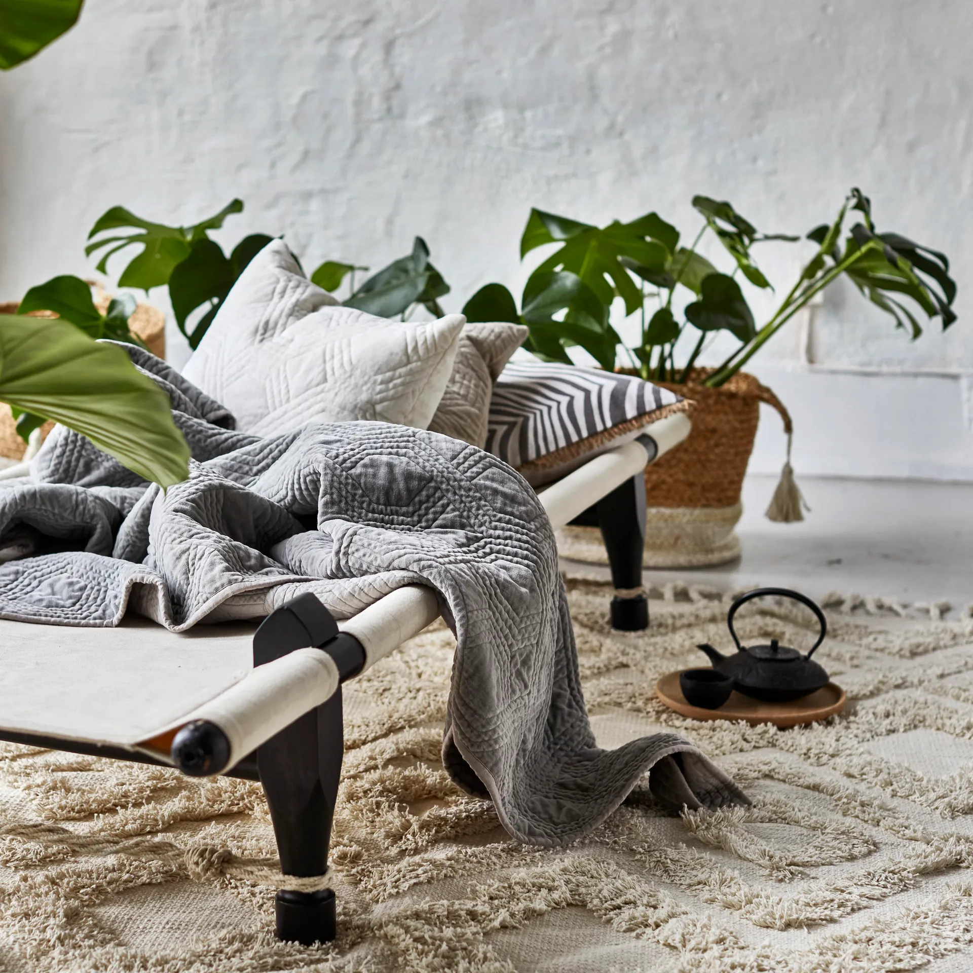 Copenhagen ullteppe 170x230 cm, Ivory (hvit) Classic Collection