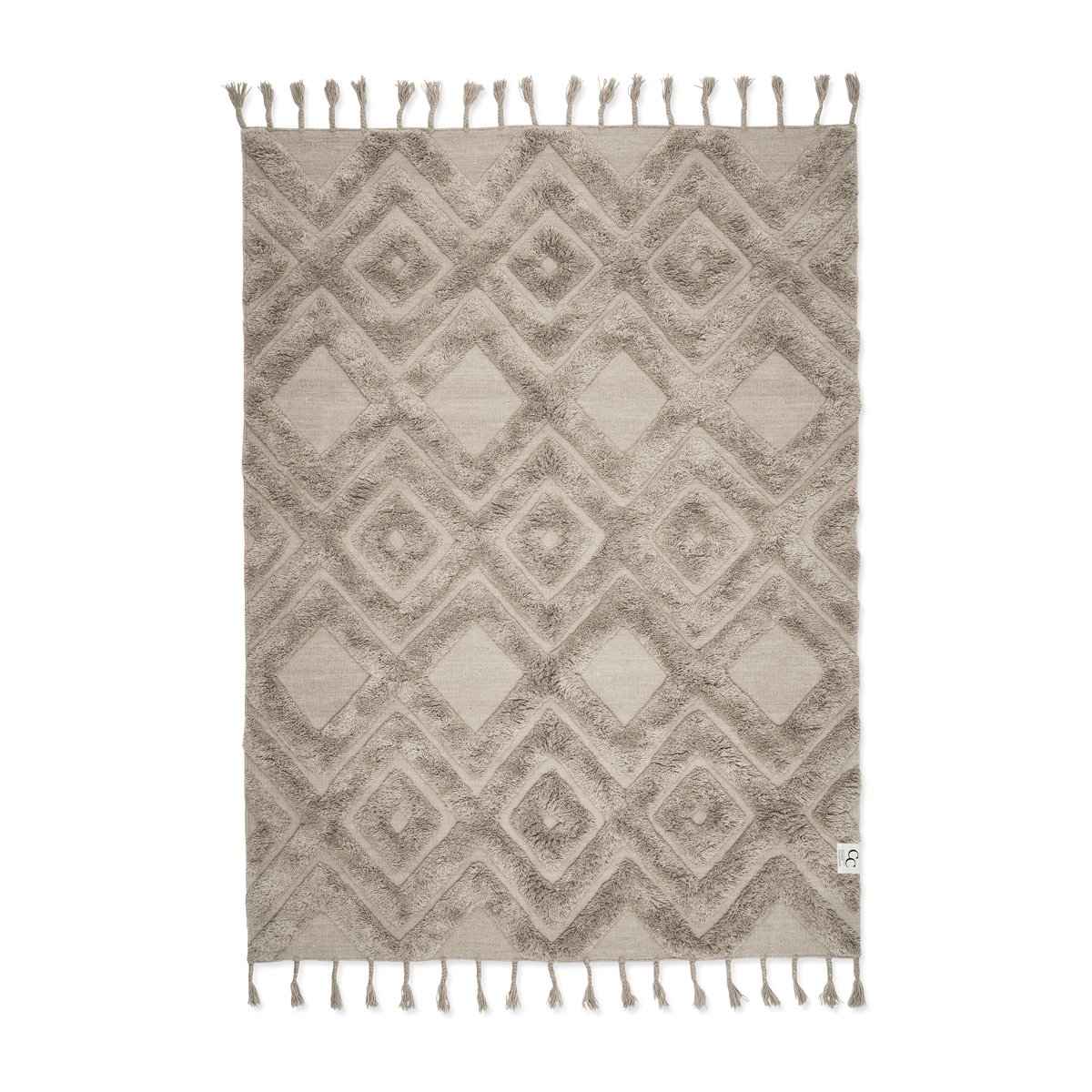 Bilde av Classic Collection Copenhagen ullteppe 200x300 cm Beige