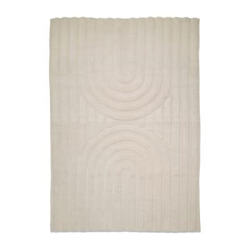 Curve ullteppe 170x230 cm - Ivory - Classic Collection