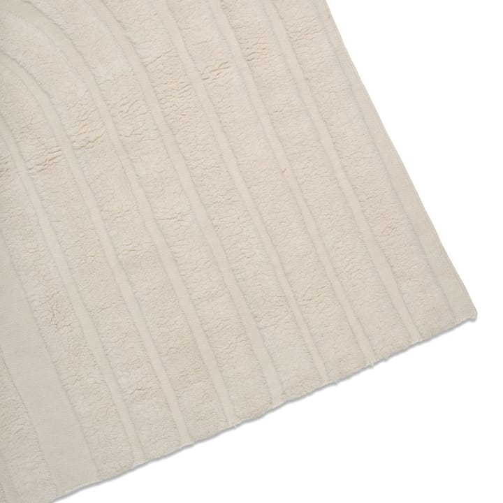 Curve ullteppe 170x230 cm - Ivory - Classic Collection