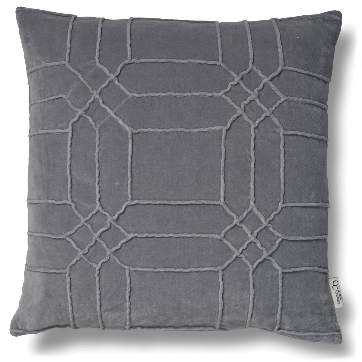 Bilde av Classic Collection Dehli putevar 50 x 50 cm Slate grey