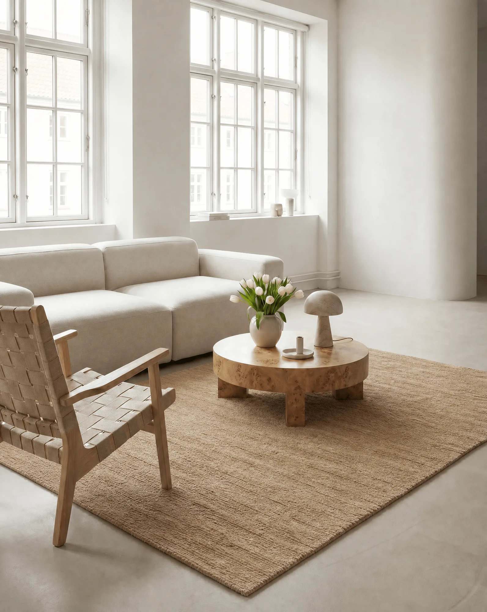 Dune ullteppe, Wheat, 250x350 cm Classic Collection