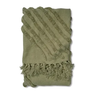 Edge bomullspledd 130 x 170 cm - Tea - Classic Collection