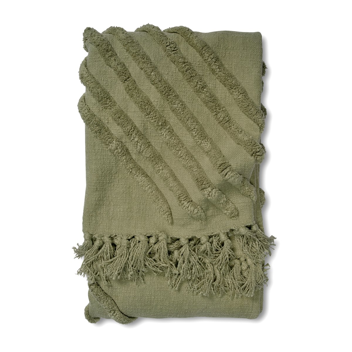 Bilde av Classic Collection Edge bomullspledd 130 x 170 cm Tea