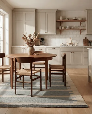 Falsterbo ullteppe - Blue, 170x230 cm - Classic Collection