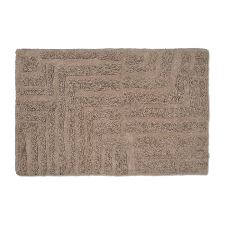Field baderomsmatte 60 x 90 cm - Simply taupe - Classic Collection
