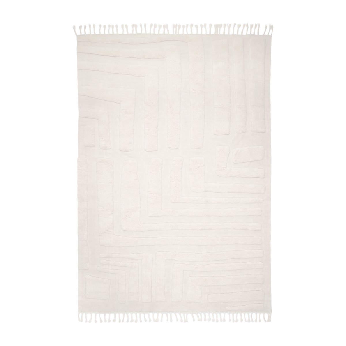 Bilde av Classic Collection Field ullteppe 170x230 cm Ivory