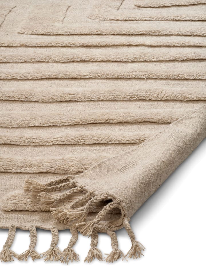 Field ullteppe 250x350 cm - Natural Beige - Classic Collection