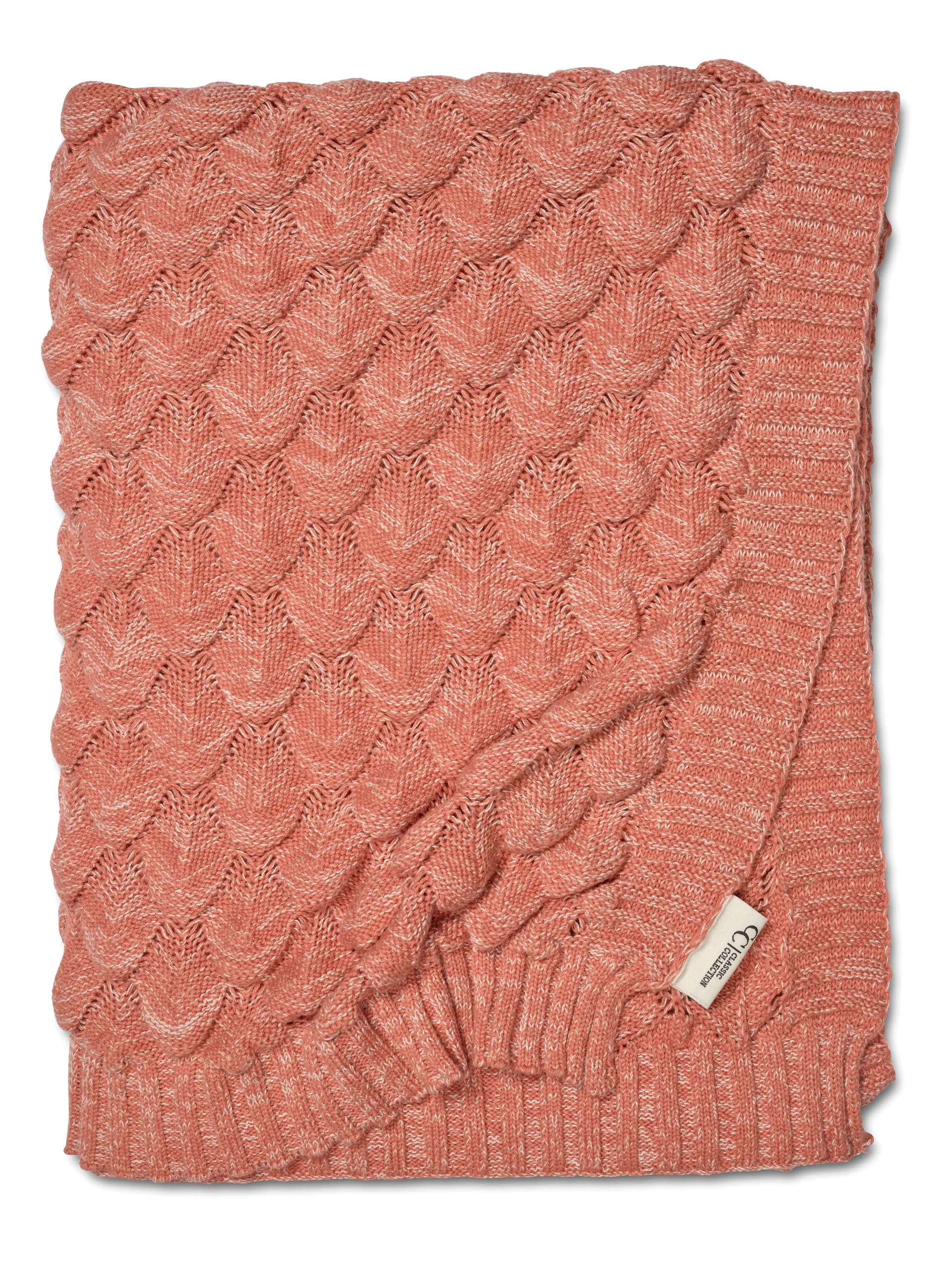 Gems pledd 130x170 cm, Brown Classic Collection