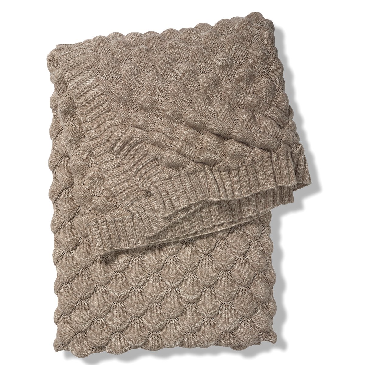 Bilde av Classic Collection Gems pledd 130x170 cm Simply taupe