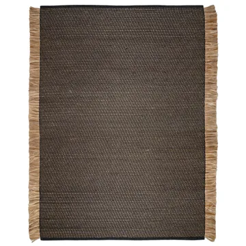 Goa gulvteppe 250x350 cm - Svart-jute - Classic Collection