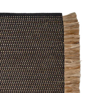 Goa gulvteppe 250x350 cm - Svart-jute - Classic Collection