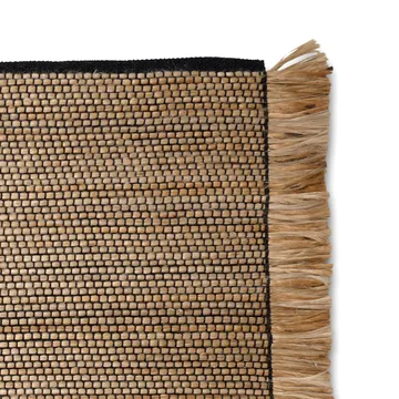 Goa gulvteppe 250x350 cm - Svart-jute - Classic Collection