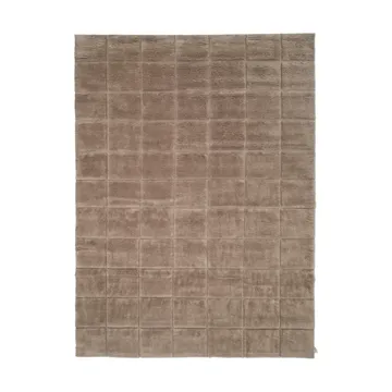 Grid teppe - Chocolate, 170x230 cm - Classic Collection