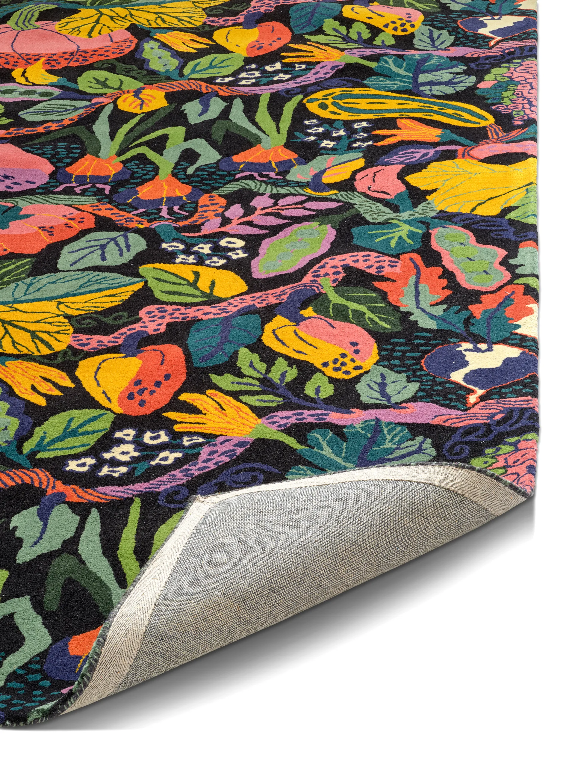 Heritage Garden teppe, Charcoal-multi, 170x230 cm Classic Collection