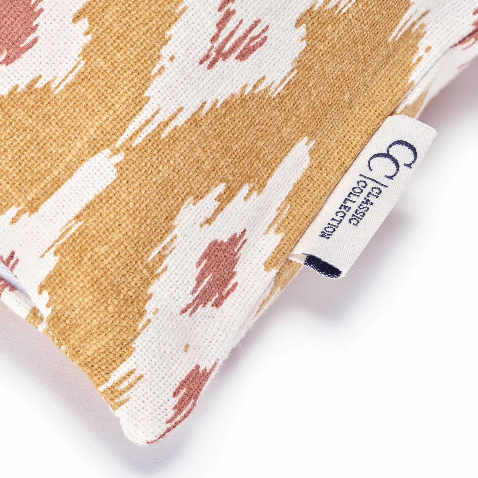 Ikat Diamond putetrekk 50x50 cm, Yellow Classic Collection