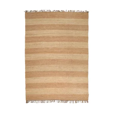 Jute Stripes teppe - Natural jute, 170x230 cm - Classic Collection