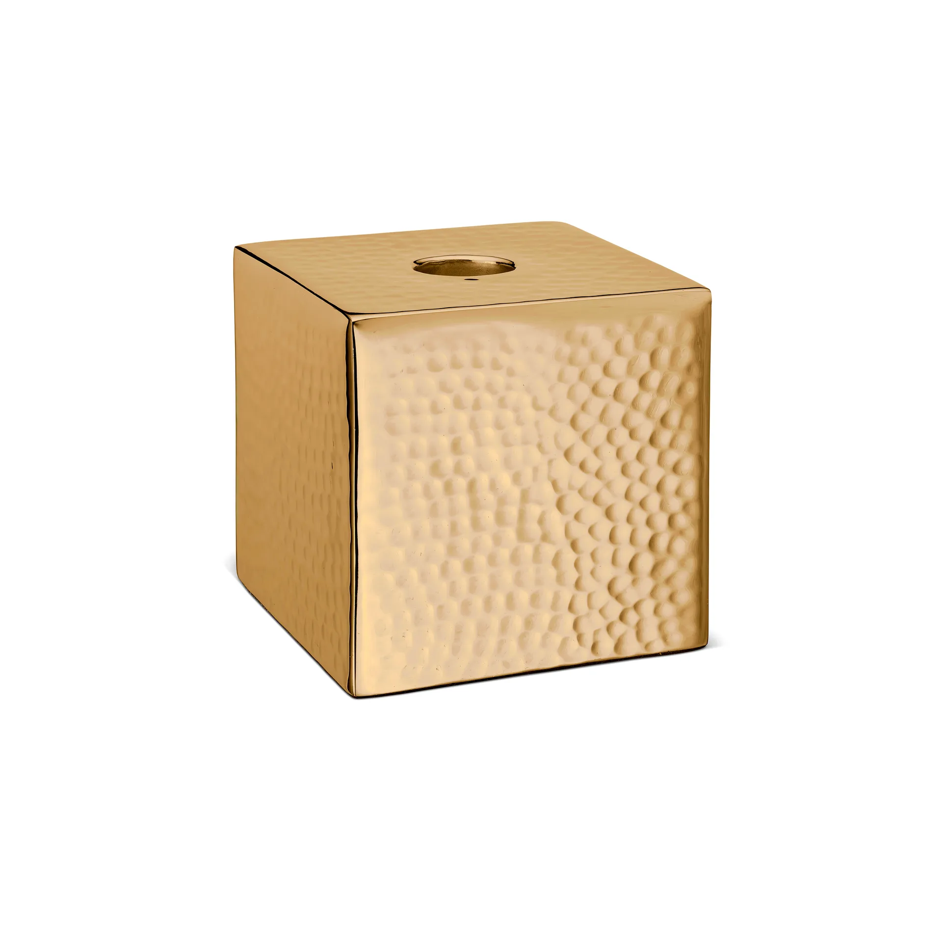 Ljusstake hammered 8 cm, Messing Classic Collection