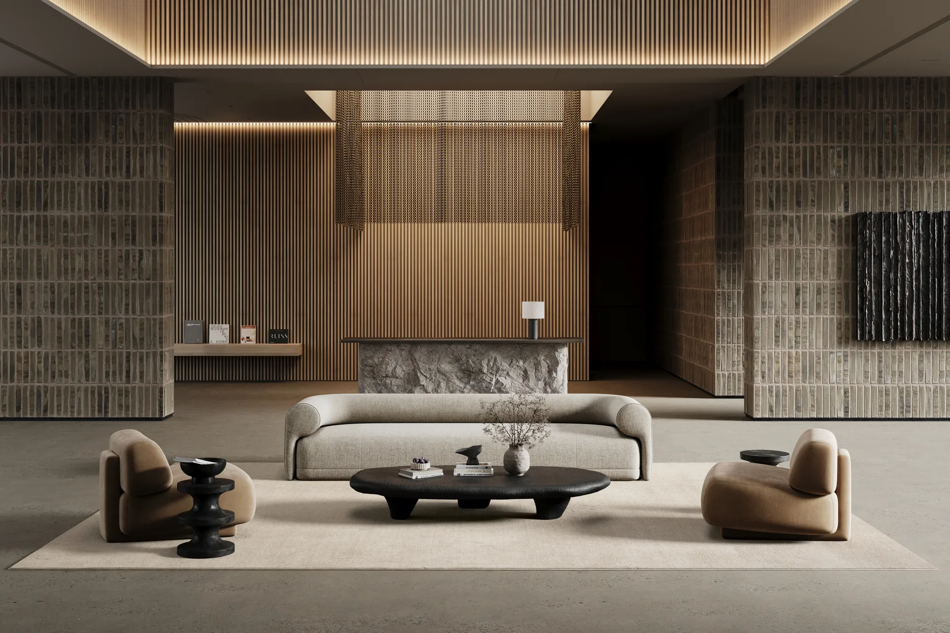 Lobby teppe, Off-white, 300x400 cm Classic Collection