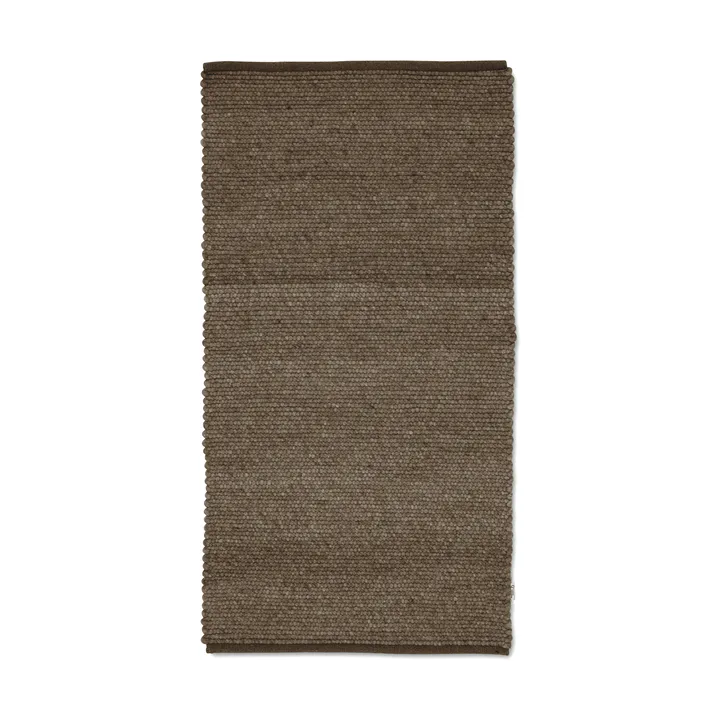 Merino løper - Brun, 80x200 cm - Classic Collection