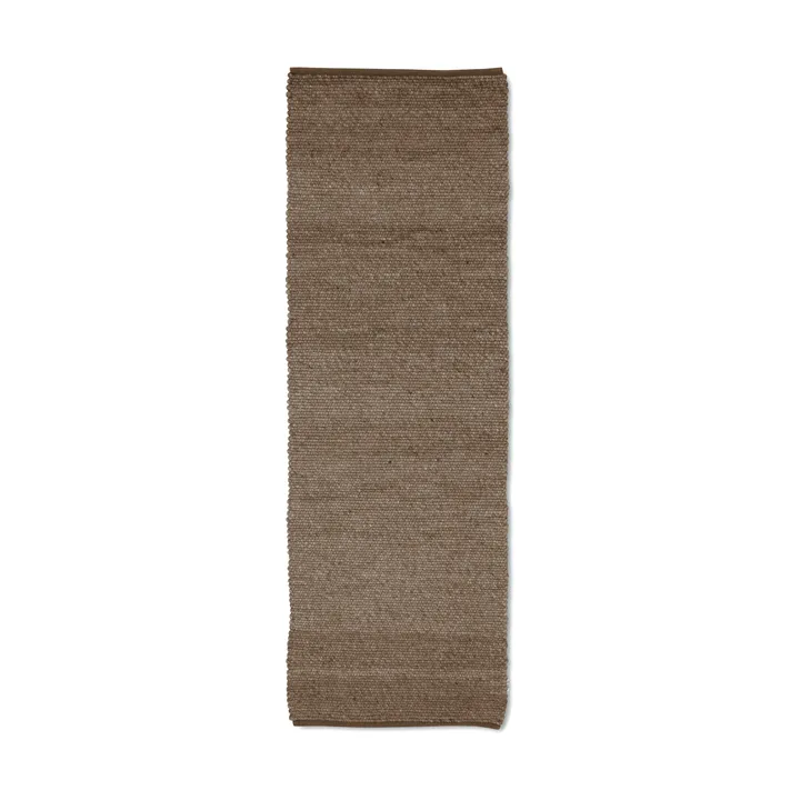 Merino løper - Brun, 80x300 cm - Classic Collection