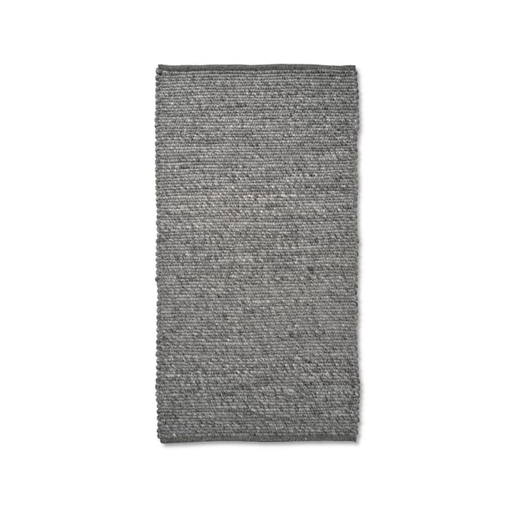 Merino løper - Granitt, 80 x 150 cm - Classic Collection