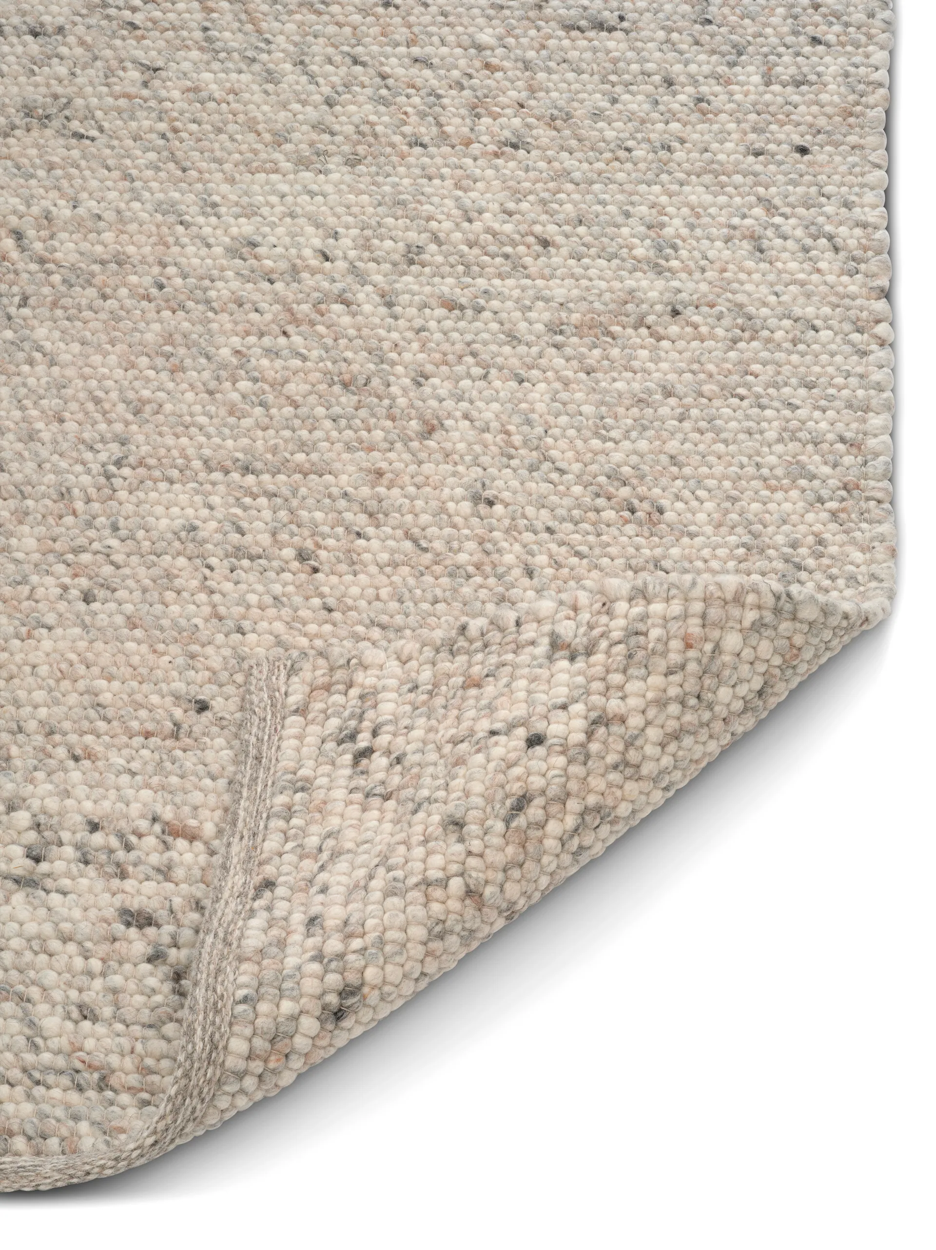 Merino løper, Natural-beige, 80x300 cm Classic Collection