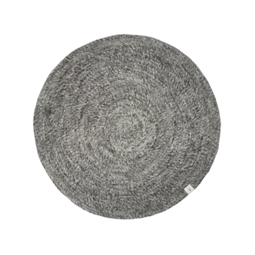 Bilde av Classic Collection Merino teppe rundt Granitt 200 cm