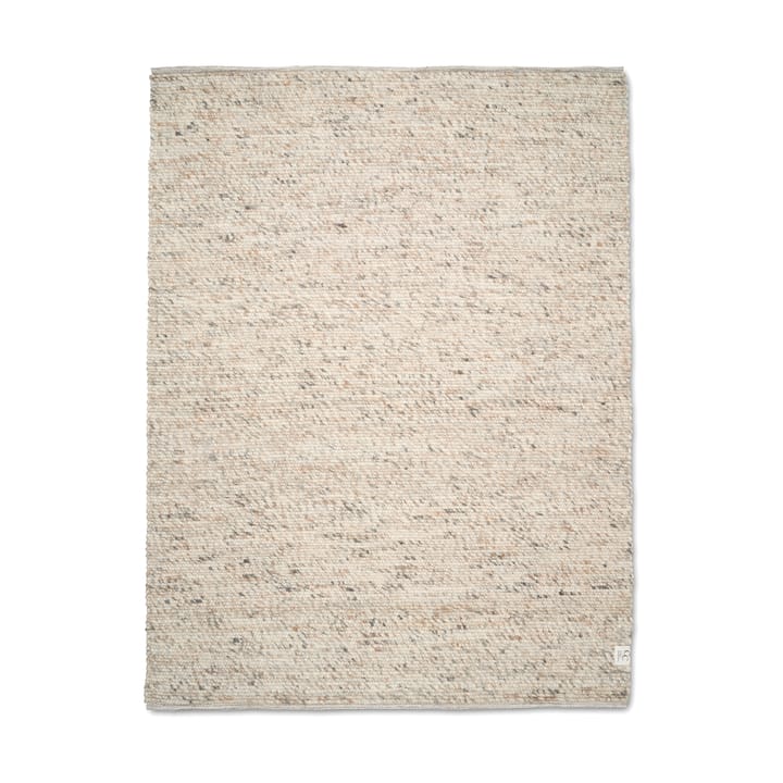 Merino ullteppe 200x300 cm - Naturbeige - Classic Collection