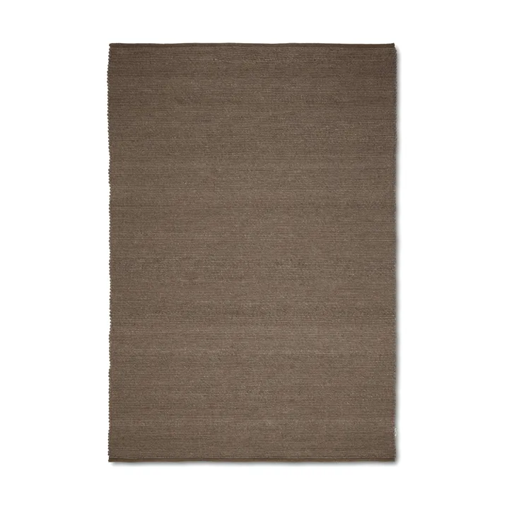 Merino ullteppe - Brun, 140x200 cm - Classic Collection