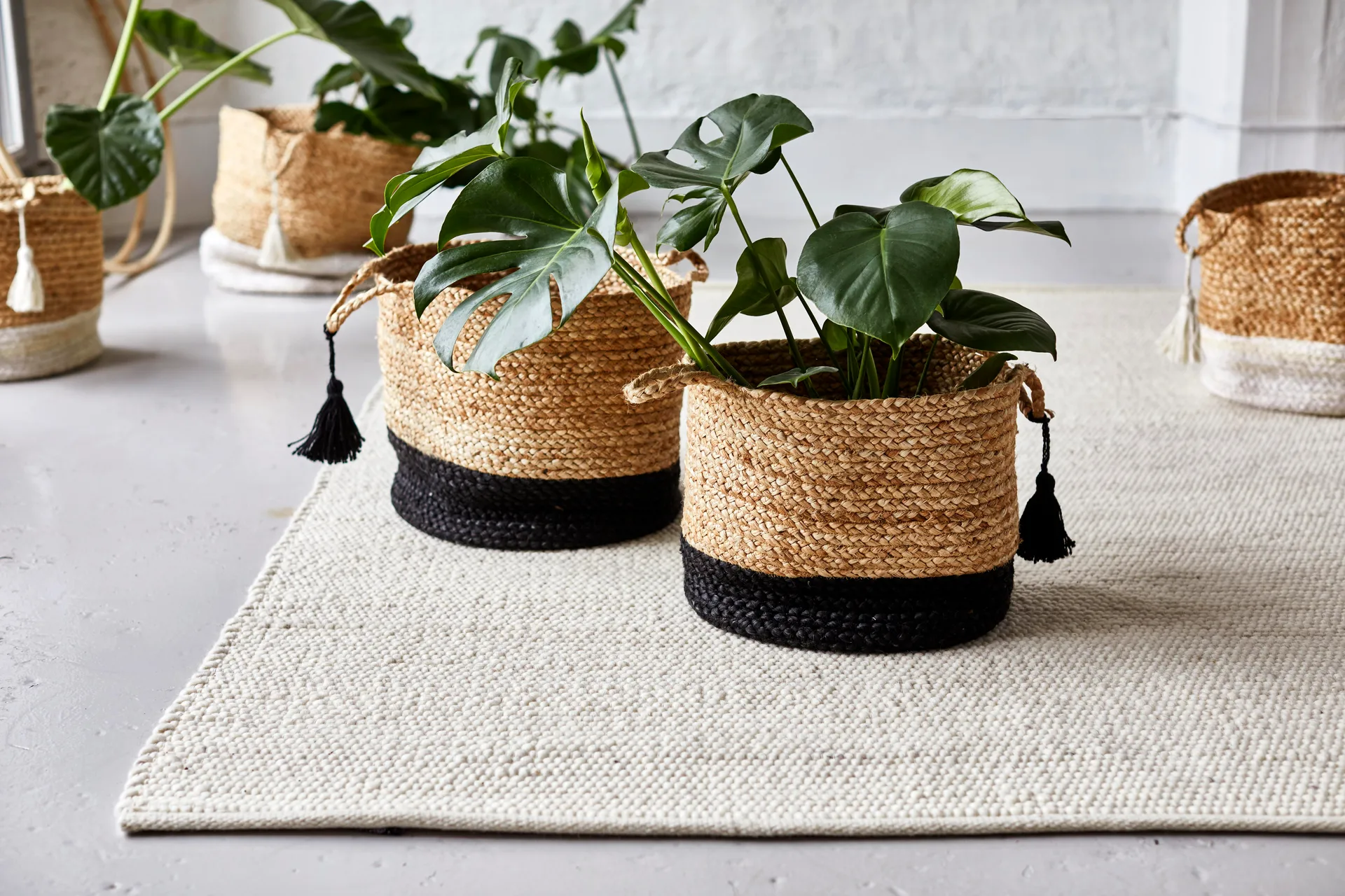 Merino ullteppe, Oat, 200x300 cm Classic Collection