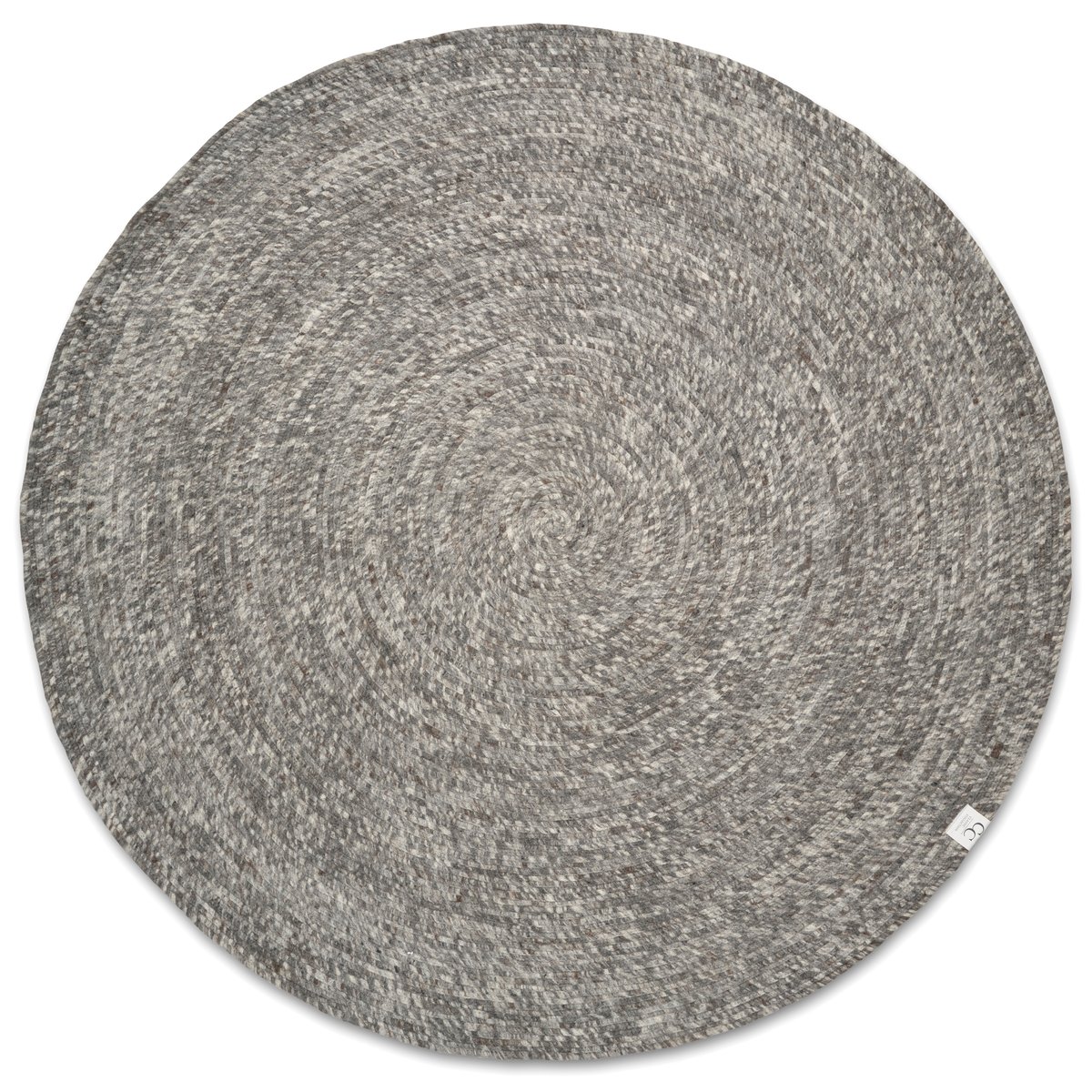 Bilde av Classic Collection Merino ullteppe rund Ø160 cm Grå