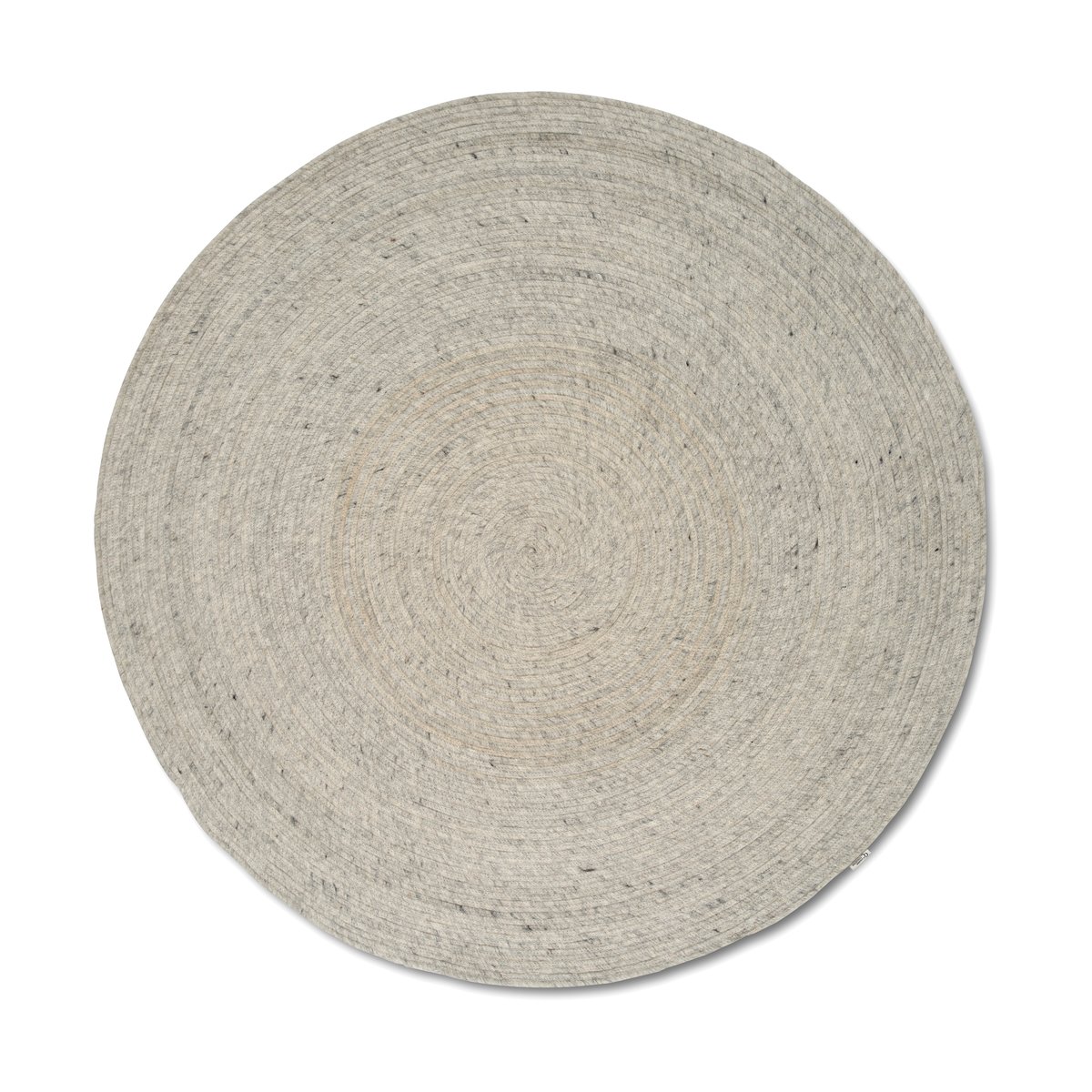 Bilde av Classic Collection Merino ullteppe rund Ø240 cm Concrete