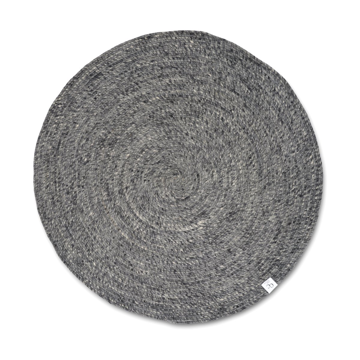 Bilde av Classic Collection Merino ullteppe rund Ø240 cm Granit