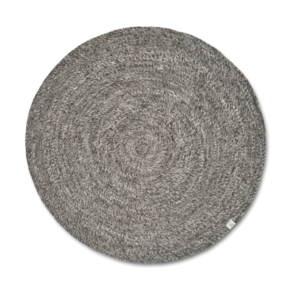 Bilde av Classic Collection Merino ullteppe rund Ø240 cm Grey