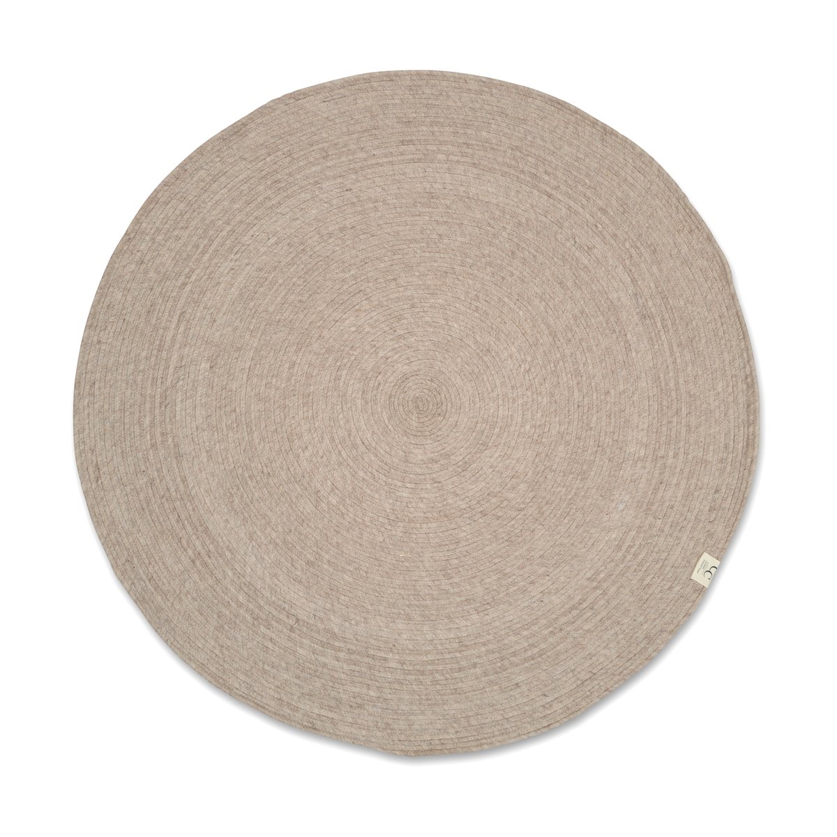 Bilde av Classic Collection Merino ullteppe rund Ø240 cm Oat
