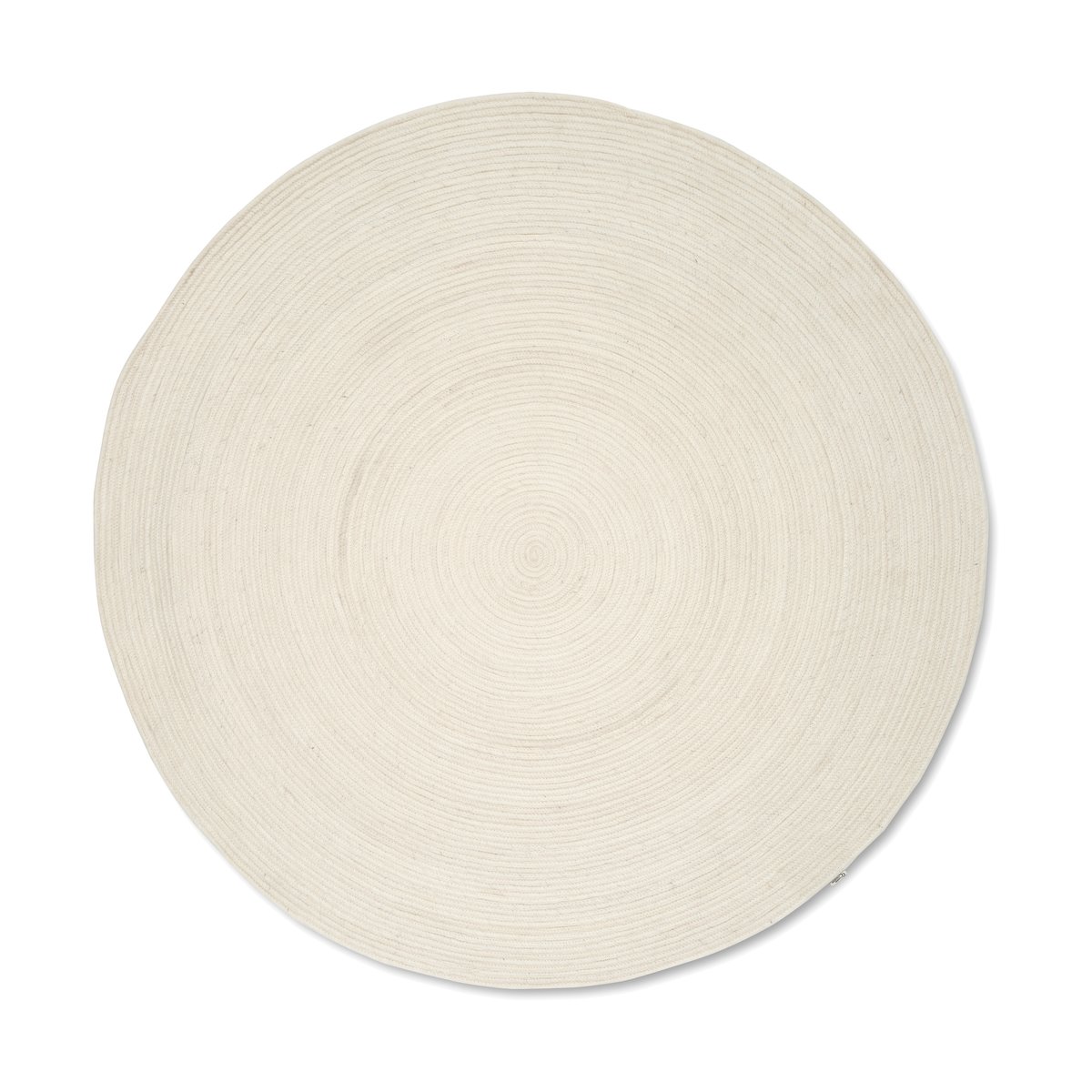 Classic Collection Merino ullteppe rund Ø240 cm White