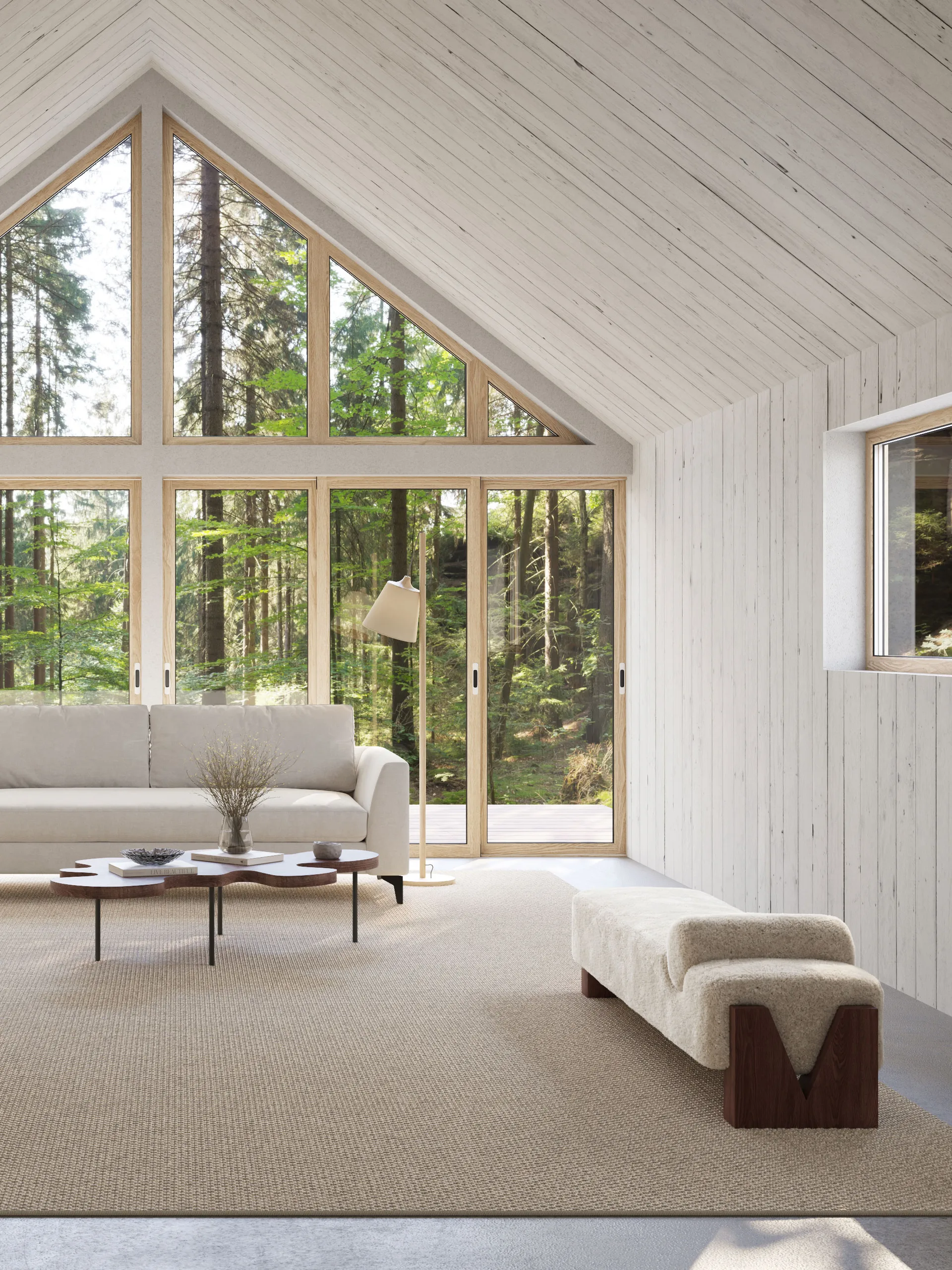 Nordklint teppe, Naturgrå, 400x600 cm Classic Collection