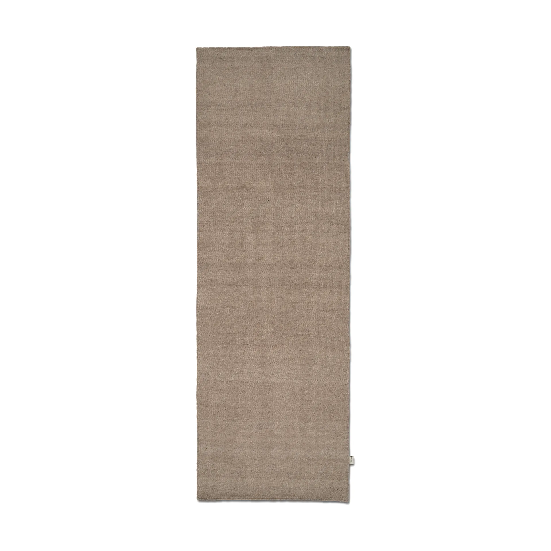 Plain løper, Natural-beige, 80x250 cm Classic Collection
