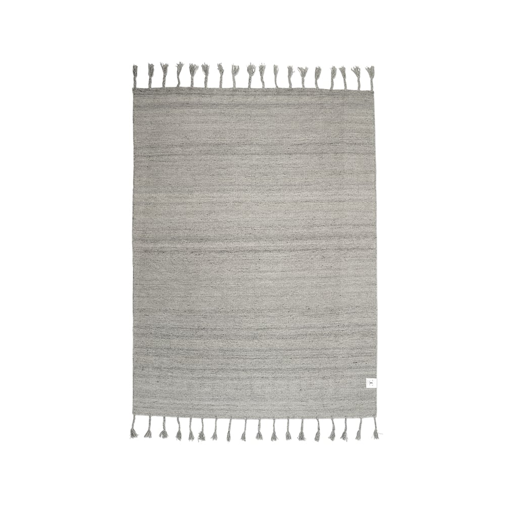 Bilde av Classic Collection Plain teppe Sølv 200 x 300 cm