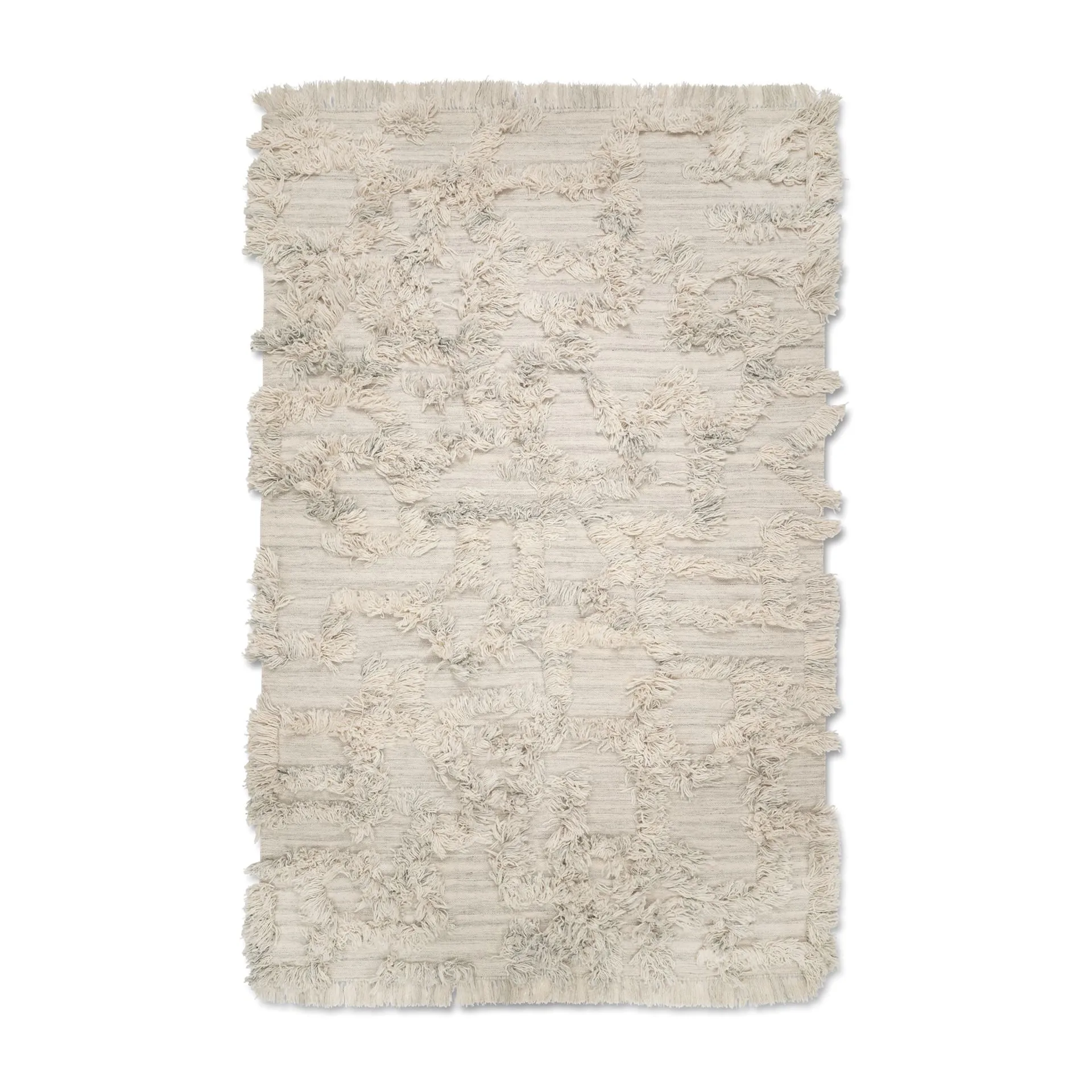 Rio ullteppe 170x230 cm, Ivory melange Classic Collection