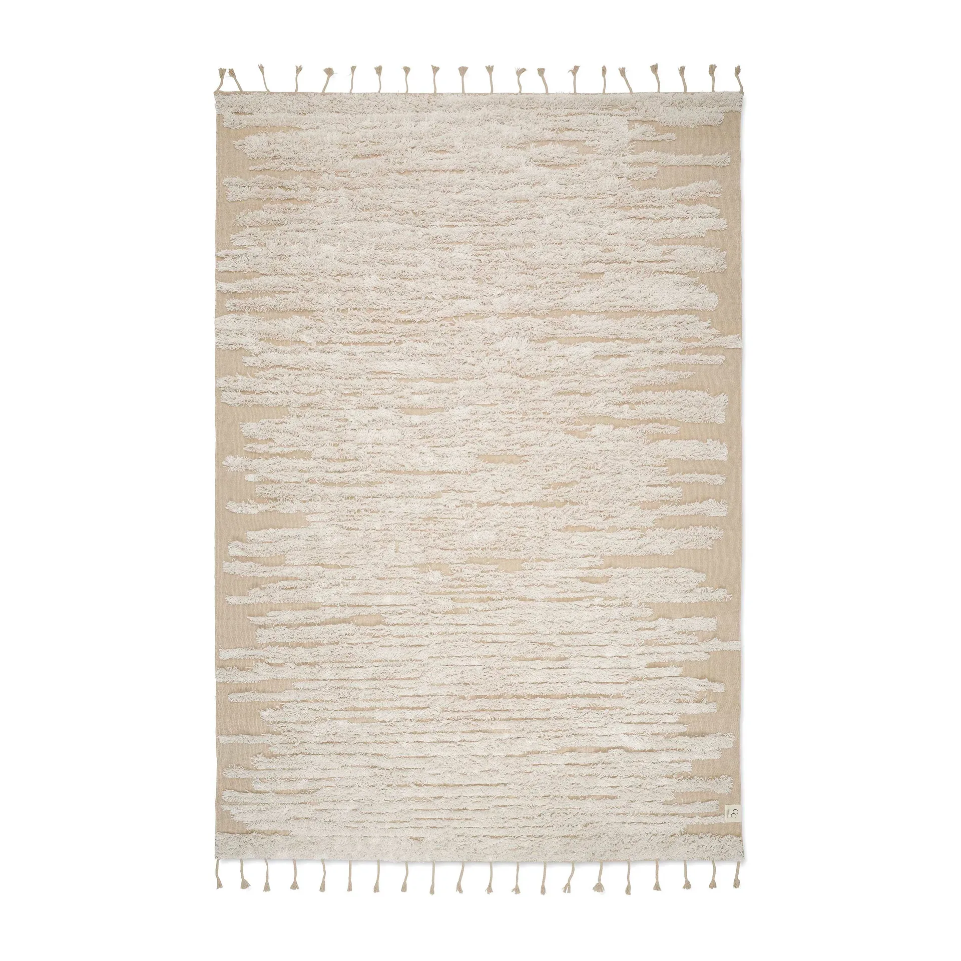 River teppe 170 x 230 cm, Beige Classic Collection