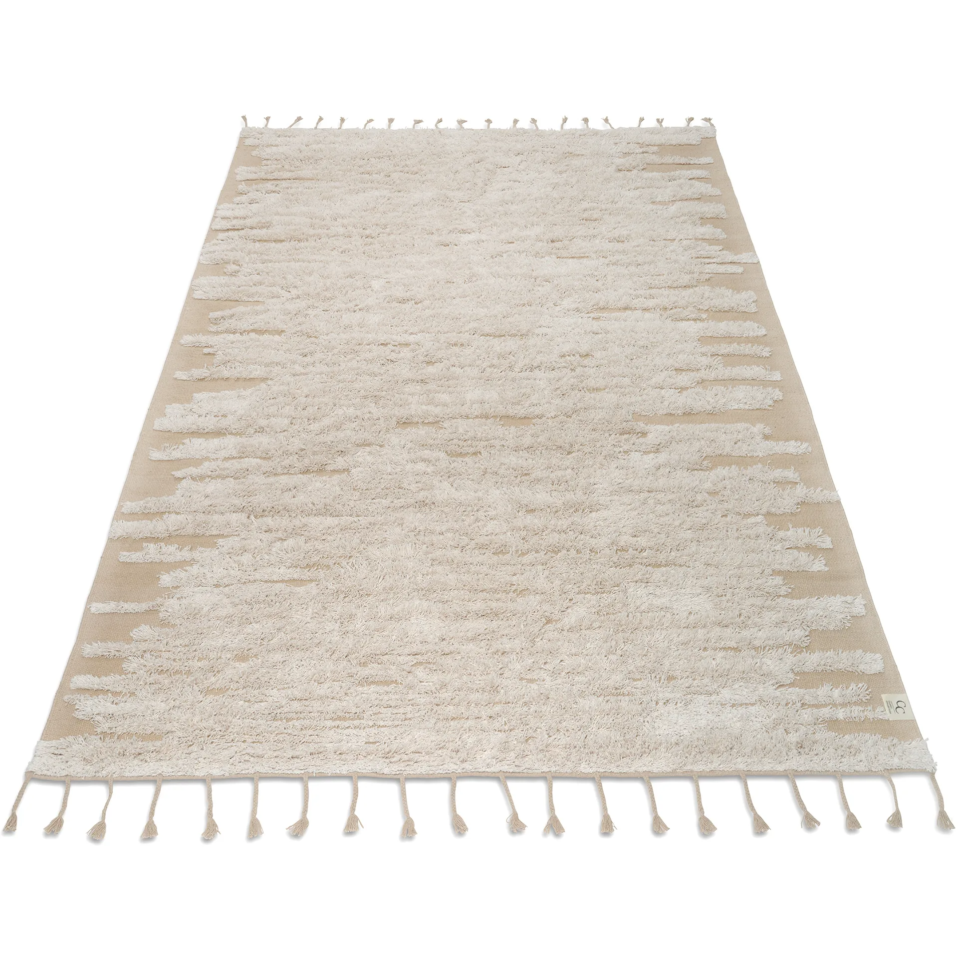 River teppe 170 x 230 cm, Beige Classic Collection