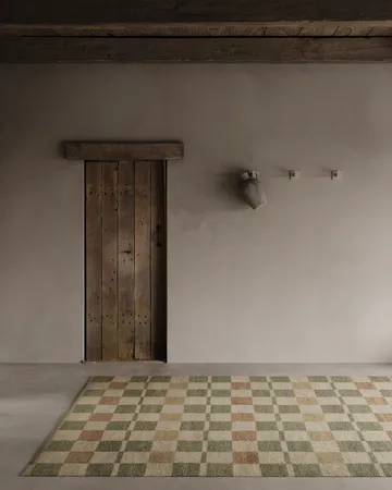 Röllakan Rutvik teppe - Grønn, 250x350 cm - Classic Collection