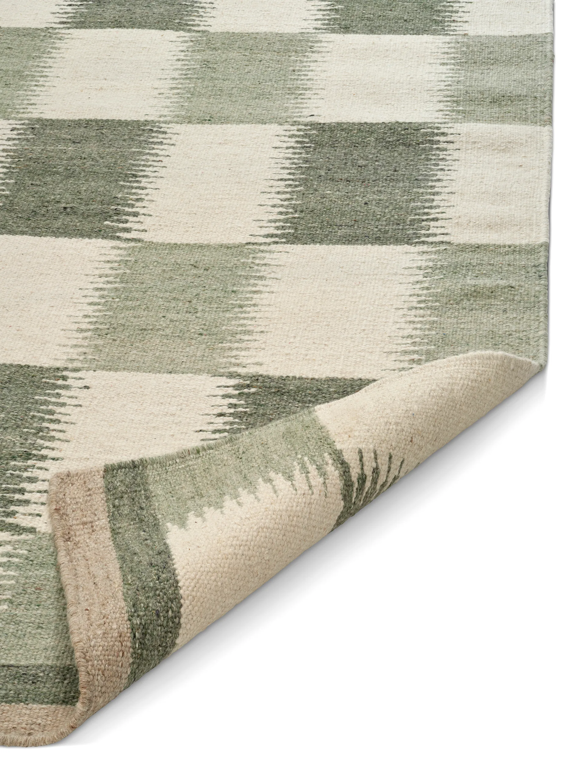 Röllakan Tagel teppe, Grønn, 250x350 cm Classic Collection